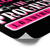 ナース進行中の看護学生 ポスター (角)