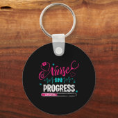 ナース進行中ナースおもしろい看護学校 キーホルダー (正面)