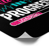 ナース進行中ナースおもしろい看護学校 ポスター (角)