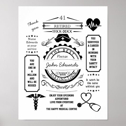 ナース長離れ勤医療 ポスター (正面)