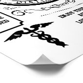 ナース長離れ勤医療 ポスター (角)