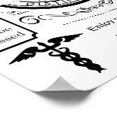 ナース長離れ勤医療 ポスター (角)