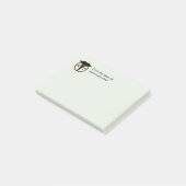 ナース開業医の付箋 ポストイット (アングル)