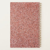 ナース開業医の卒業バラ金ゴールドグリッター プランナー手帳 (裏面)