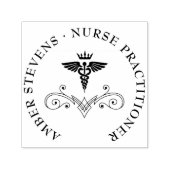 ナース開業医の幹部 セルフインキングスタンプ (デザイン)