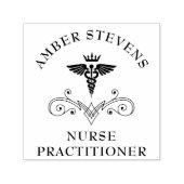 ナース開業医の幹部 セルフインキングスタンプ (デザイン)