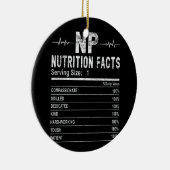 ナース開業医の栄養事実ナース セラミックオーナメント (右)