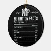 ナース開業医の栄養事実ナース セラミックオーナメント (左)