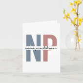 ナース開業医のNPナース感謝ギフト カード (黄色い花)