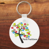 ナース開業医アートツリーデザインギフト キーホルダー (正面)