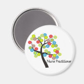 ナース開業医アートツリーデザインギフト マグネット (正面/裏面)
