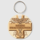 ナース開業医クロスカドゥセウス キーホルダー (正面)