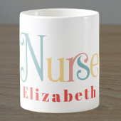 ナース開業医プロフェッショナルモノグラム コーヒーマグカップ
