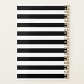 ナース開業医用白黒モノグラム プランナー手帳 (裏面)