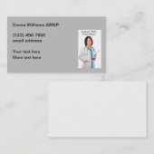 ナース開業医療 名刺 (正面/裏面)