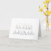 ナース開業医 カード (黄色い花)