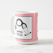 ナース開業医 コーヒーマグカップ (正面左)