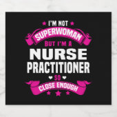 ナース開業医 スパークリングワインラベル (シングルラベル)