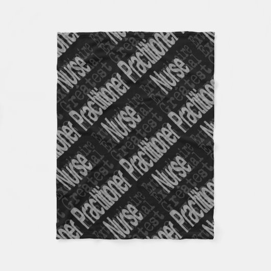 ナース開業医 フリースブランケット (正面)