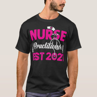 ナース開業医Est 2021 NP卒業生 Tシャツ