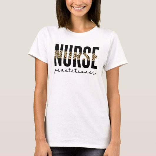 ナース開業医NPチータプリント卒業 Tシャツ (正面)