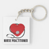 ナース開業医NPナース開業医Art Design キーホルダー (裏面)