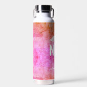 ナース開業医NPピンクメディカルパーソナライズされた ウォーターボトル (正面)