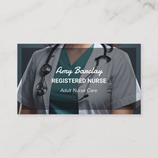 ナース開業医RN 名刺 (正面)