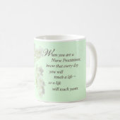 ナース開業医Touchライフワイルドフラワー コーヒーマグカップ (正面右)