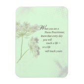 ナース開業医Touchライフワイルドフラワー マグネット (縦)