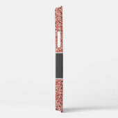 ナース開業者バラ金ゴールドパーソナライズされたグリッター Case-Mate iPhoneケース (裏面 / 右)