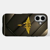 ナース隊退役軍人 Case-Mate iPhoneケース (裏面 (横))
