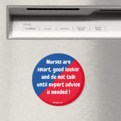 ナース頭が切れるは…おもしろい磁石 マグネット (インサイチュ (食洗機))