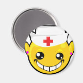 ナース顔 マグネット (正面/裏面)