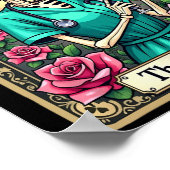 ナース骨格タロットカーおもしろいド看護ナースRn L ポスター (角)