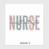 ナース麻酔科医のための麻酔科医CRNAギフト シール (シート)