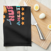 ナース麻酔科医 – 一不気味ナース麻酔医 – キッチンタオル (四つ折り)