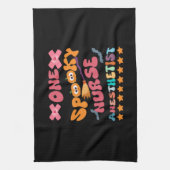 ナース麻酔科医 – 一不気味ナース麻酔医 – キッチンタオル (縦)