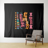 ナース麻酔科医 – 一不気味ナース麻酔医 –  タペストリー (インサイチュ(横))