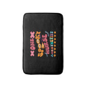 ナース麻酔科医 – 一不気味ナース麻酔医 –  バスマット (正面縦)