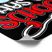 ナース100日の学校愛の聴診器ナース李 ポスター (角)