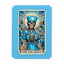 ナース12時間シフトタロットカードマグネット