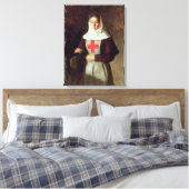 ナース1886年 キャンバスプリント (インサイチュ (寝室))