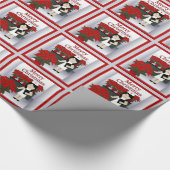 ナース2クリスマスラッピング紙 ラッピングペーパー (角)