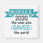 ナース2020人 マグネット (正面)