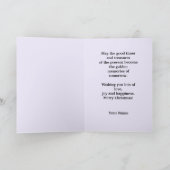 ナース5クリスマスグリーティングカード シーズンカード (内部)