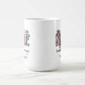 ナース「すべてのヒーローではない衣服キャッ感謝していプ」 コーヒーマグカップ (中央)