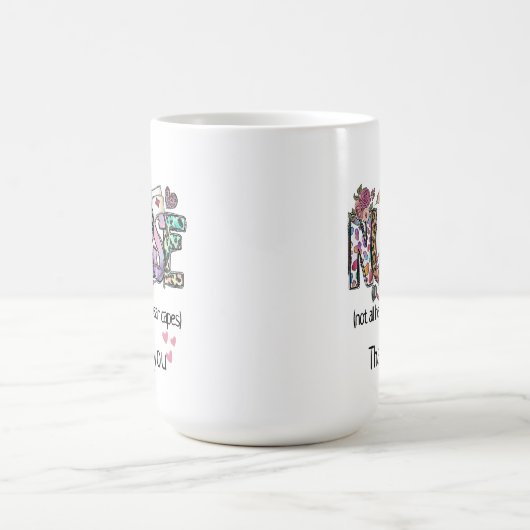 ナース「すべてのヒーローではない衣服キャッ感謝していプ」 コーヒーマグカップ (中央)