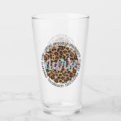 "ナース" & インスパイアの特徴 – Leopard Print タンブラーグラス (正面)