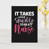 ナース カード (黄色い花)